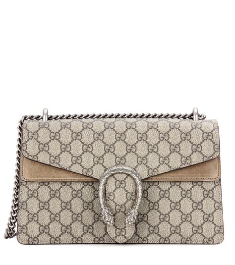 gucci dionysus gg supreme small coated canvas shoulder bag|gucci dionysus bag suede medium.